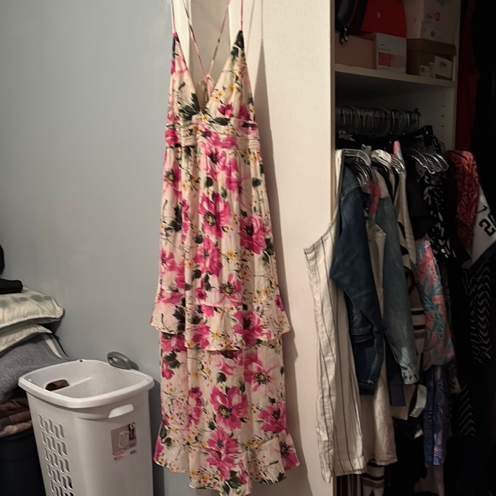 NWT Abercrombie cross back maxi